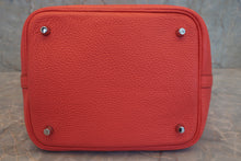 画像をギャラリービューアに読み込む, HERMES/エルメス ピコタンロックMM トリヨンクレマンス ローズジャイプール □R刻印 ハンドバッグ 800010216