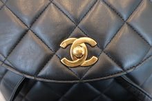 画像をギャラリービューアに読み込む, CHANEL/シャネル マトラッセチェーンリュック ラムスキン ブラック/ゴールド金具 リュック 700090181