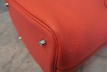 画像をギャラリービューアに読み込む, HERMES/エルメス ピコタンロックMM トリヨンクレマンス ローズジャイプール □R刻印 ハンドバッグ 800010216