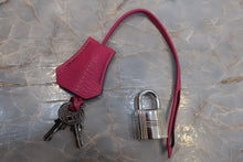 画像をギャラリービューアに読み込む, HERMES/エルメス バーキン30 パーソナルオーダー シェーブル ローズショッキング/パルム □M刻印 ハンドバッグ 700110078