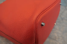 将图片加载到图库查看器,HERMES PICOTIN LOCK MM Clemence leather Rose jaipur □R刻印 Hand bag 800010216