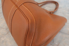 画像をギャラリービューアに読み込む, HERMES/エルメス ガーデンパーティPM ネゴンダ ゴールド □O刻印 トートバッグ 800070138