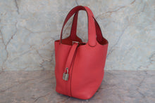 画像をギャラリービューアに読み込む, HERMES/エルメス ピコタンロックPM トリヨンクレマンス ブーゲンビリア □O刻印 ハンドバッグ 700080226