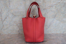 画像をギャラリービューアに読み込む, HERMES/エルメス ピコタンロックPM トリヨンクレマンス ブーゲンビリア □O刻印 ハンドバッグ 700080226