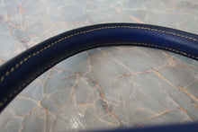 Load image into Gallery viewer, HERMES CANDY KERRY 28 Epsom leather Blue electric/Mykonos □O Engraving Shoulder bag 800040078