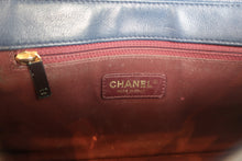 画像をギャラリービューアに読み込む, CHANEL/シャネル マトラッセチェーンショルダーバッグ ラムスキン ネイビー/ゴールド金具 ショルダーバッグ 800020008