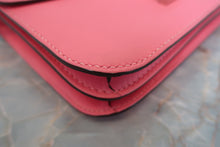 將圖片載入圖庫檢視器 HERMES/エルメス コンスタンス3 ミニ ヴォースイフト ローズアザレ A刻印 ショルダーバッグ 700060260