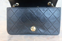 画像をギャラリービューアに読み込む, CHANEL/シャネル ミニマトラッセフルフラップチェーンショルダーバッグ ラムスキン ブラック/ゴールド金具 ショルダーバッグ 800030082