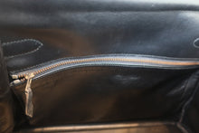 Load image into Gallery viewer, HERMES KELLY 32 Box carf leather Black ○V Engraving Shoulder bag 700120169