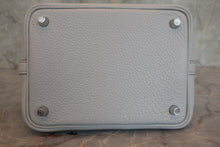 将图片加载到图库查看器,HERMES PICOTIN LOCK PM Clemence leather Blue pale Z刻印 Hand bag 800060082