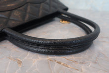 画像をギャラリービューアに読み込む, CHANEL/シャネル 復刻トート キャビアスキン ブラック/ゴールド金具 トートバッグ 800010183