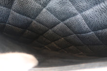 画像をギャラリービューアに読み込む, CHANEL/シャネル 復刻トート キャビアスキン ブラック/ゴールド金具 トートバッグ 800010183