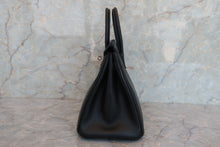 Load image into Gallery viewer, HERMES BIRKIN 25 Epsom leather Black Hand bag 700070256