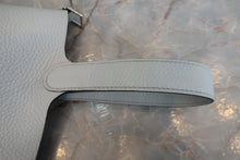 将图片加载到图库查看器,HERMES PICOTIN LOCK PM Clemence leather Blue pale Z刻印 Hand bag 800060082