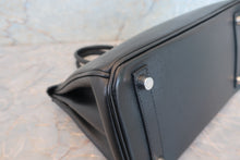 Load image into Gallery viewer, HERMES BIRKIN 25 Epsom leather Black Hand bag 700070256