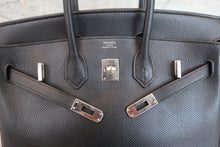Load image into Gallery viewer, HERMES BIRKIN 25 Epsom leather Black Hand bag 700070256