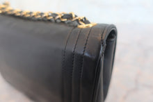 画像をギャラリービューアに読み込む, CHANEL/シャネル ココマークチェーンショルダーバッグ ラムスキン ブラック/ゴールド金具 ショルダーバッグ 800010191