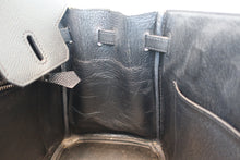 Load image into Gallery viewer, HERMES BIRKIN 25 Epsom leather Black Hand bag 700070256