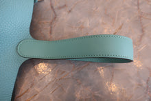 将图片加载到图库查看器,HERMES PICOTIN LOCK TOUCH MM Clemence leather/Swift leather Blue atoll T刻印 Hand bag 800060083