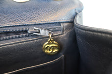 將圖片載入圖庫檢視器 CHANEL/シャネル バイアスステッチチェーンショルダーバッグ キャビアスキン ネイビー/ゴールド金具 ショルダーバッグ 800040108