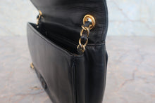 画像をギャラリービューアに読み込む, CHANEL/シャネル ココマークチェーンショルダーバッグ ラムスキン ブラック/ゴールド金具 ショルダーバッグ 800010191