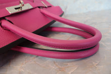 画像をギャラリービューアに読み込む, HERMES/エルメス バーキン30 トゴ ローズパープル C刻印 ハンドバッグ 700110079