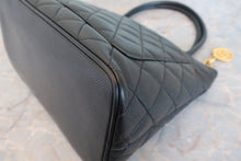 Load image into Gallery viewer, CHANEL Medallion Tote Caviar skin Black/Gold hadware Tote bag 800080128