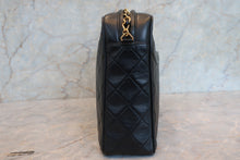 Load image into Gallery viewer, CHANEL Matelasse fringe chain shoulder bag Lambskin Black/Gold hadware Shoulder bag 700100054