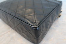 Load image into Gallery viewer, CHANEL Matelasse fringe chain shoulder bag Lambskin Black/Gold hadware Shoulder bag 700100054