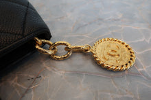 Load image into Gallery viewer, CHANEL Medallion Tote Caviar skin Black/Gold hadware Tote bag 800080128