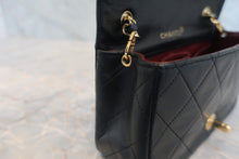 画像をギャラリービューアに読み込む, CHANEL/シャネル ミニマトラッセフルフラップチェーンショルダーバッグ ラムスキン ブラック/ゴールド金具 ショルダーバッグ 800030063