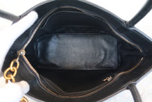 Load image into Gallery viewer, CHANEL Medallion Tote Caviar skin Black/Gold hadware Tote bag 800080128