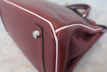 画像をギャラリービューアに読み込む, HERMES/エルメス バーキン30 パーソナルオーダー ヴォースイフト ルージュアッシュ/ローズドラジェ/マットシルバー金具 ハンドバッグ 800010023