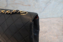 Load image into Gallery viewer, CHANEL Mini Matelasse single flap chain shoulder bag Lambskin Black/Gold hadware Shoulder bag 700120191
