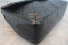 Load image into Gallery viewer, CHANEL Mini Matelasse single flap chain shoulder bag Lambskin Black/Gold hadware Shoulder bag 700120191