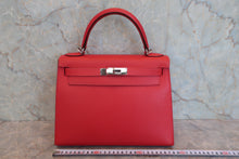 将图片加载到图库查看器,HERMES KELLY 28 Epsom leather Bougainvillier □N刻印 Hand bag 800010201