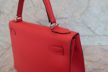 将图片加载到图库查看器,HERMES KELLY 28 Epsom leather Bougainvillier □N刻印 Hand bag 800010201