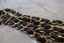 Load image into Gallery viewer, CHANEL Mini Matelasse single flap chain shoulder bag Lambskin Black/Gold hadware Shoulder bag 700120191