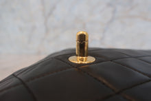 Load image into Gallery viewer, CHANEL Mini Matelasse single flap chain shoulder bag Lambskin Black/Gold hadware Shoulder bag 700120191