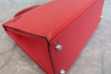 将图片加载到图库查看器,HERMES KELLY 28 Epsom leather Bougainvillier □N刻印 Hand bag 800010201