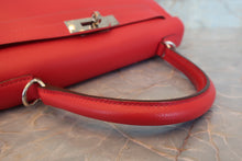 将图片加载到图库查看器,HERMES KELLY 28 Epsom leather Bougainvillier □N刻印 Hand bag 800010201