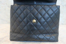 将图片加载到图库查看器,CHANEL/香奈儿 CF 梯形 手提包 荔枝皮 Black/Gold hadware(黑色/金色金属) 手提包 800030073
