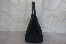 画像をギャラリービューアに読み込む, HERMES/エルメス バーキン30 トゴ ブラック □G刻印 ハンドバッグ 800020030