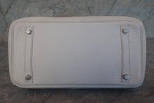 画像をギャラリービューアに読み込む, HERMES/エルメス バーキン30 トリヨンクレマンス ホワイト □M刻印 ハンドバッグ 700110076