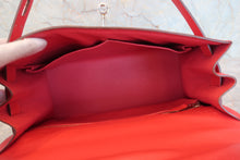 将图片加载到图库查看器,HERMES KELLY 28 Epsom leather Bougainvillier □N刻印 Hand bag 800010201