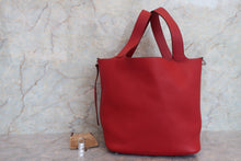 画像をギャラリービューアに読み込む, HERMES/エルメス ピコタンロックGM トリヨンクレマンス ルージュガランス □R刻印 ハンドバッグ 700060263