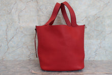 画像をギャラリービューアに読み込む, HERMES/エルメス ピコタンロックGM トリヨンクレマンス ルージュガランス □R刻印 ハンドバッグ 700060263