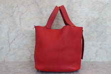 画像をギャラリービューアに読み込む, HERMES/エルメス ピコタンロックGM トリヨンクレマンス ルージュガランス □R刻印 ハンドバッグ 700060263