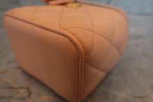 Load image into Gallery viewer, CHANEL Mini matelasse chain shoulder bag Lambskin Pink/Gold hadware Shoulder bag 700120141