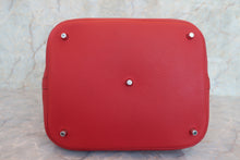 画像をギャラリービューアに読み込む, HERMES/エルメス ピコタンロックGM トリヨンクレマンス ルージュガランス □R刻印 ハンドバッグ 700060263